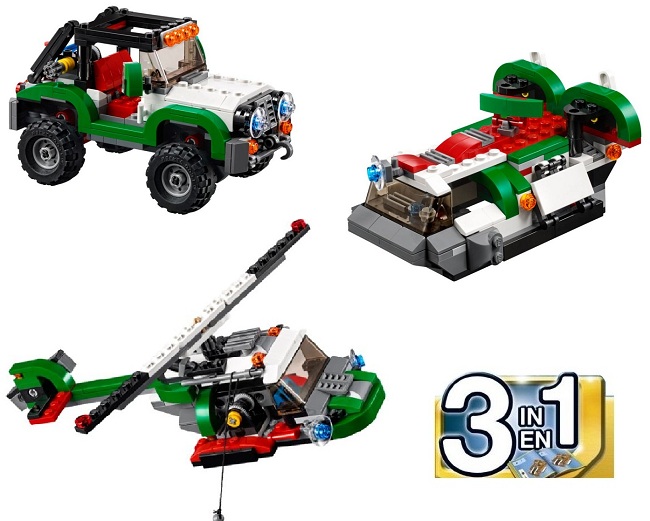 Vehículos de Aventura ( Lego 31037 ) imagen d