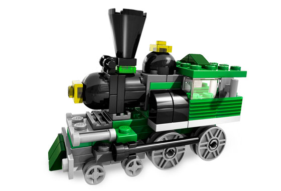 Minitrenes ( Lego 4837 ) imagen a