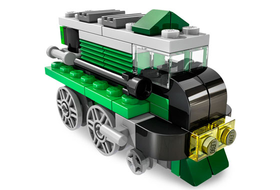 Minitrenes ( Lego 4837 ) imagen b