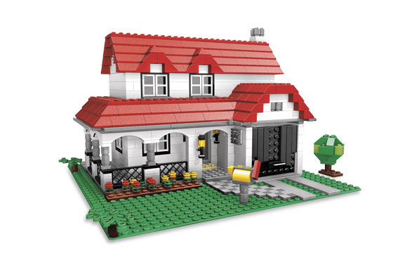 Casa Grande ( Lego 4956 ) imagen a