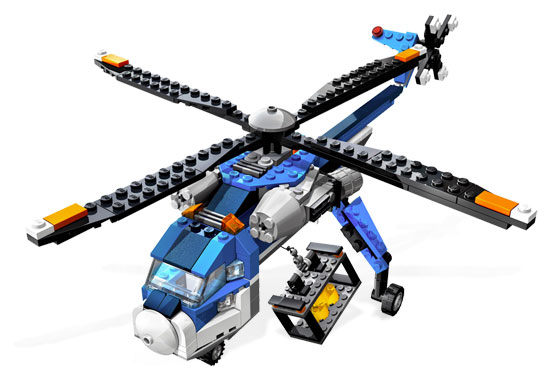 Helicoptero de Carga ( Lego 4995 ) imagen a
