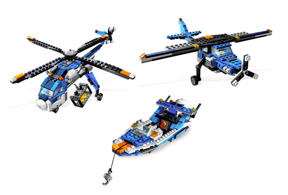 Helicoptero de Carga ( Lego 4995 ) imagen b