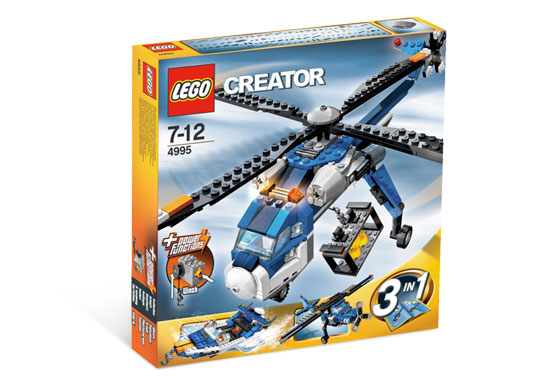 Helicoptero de Carga ( Lego 4995 ) imagen e