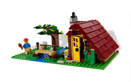 Cabaña de Madera ( Lego 5766 ) imagen b