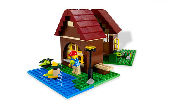 Cabaña de Madera ( Lego 5766 ) imagen c