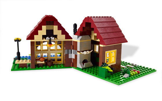 Cabaña de Madera ( Lego 5766 ) imagen d