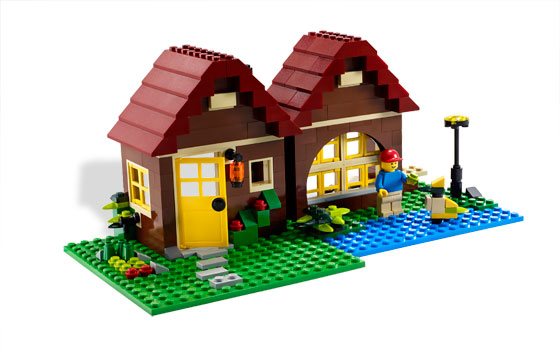 Cabaña de Madera ( Lego 5766 ) imagen e
