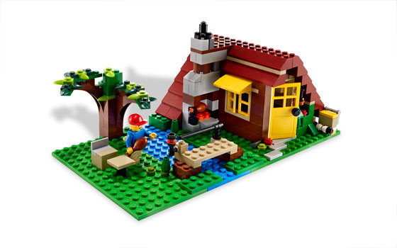 Cabaña de Madera ( Lego 5766 ) imagen f