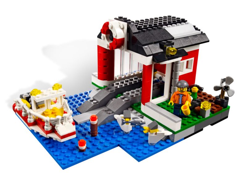 La Isla del Faro ( Lego 5770 ) imagen g