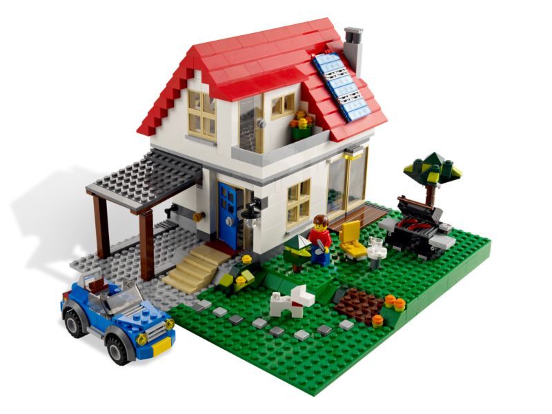 La Casa de la Colina ( Lego 5771 ) imagen a