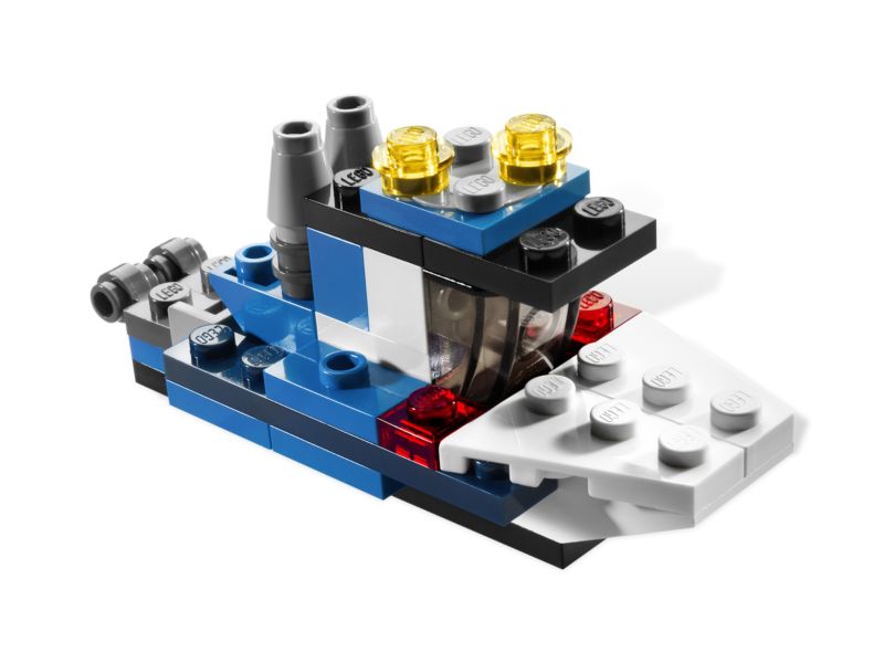 Mini Helicóptero ( Lego 5864 ) imagen d