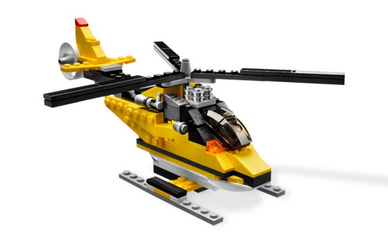 Avión de Hélice ( Lego 6745 ) imagen c