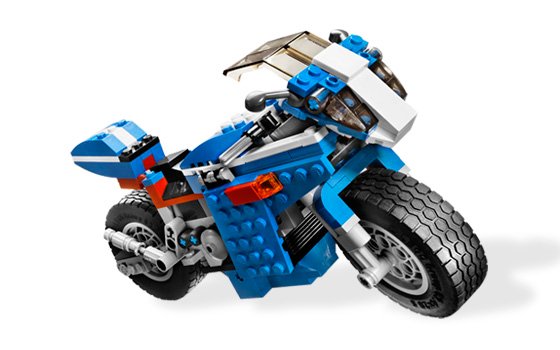 Moto de Carreras ( Lego 6747 ) imagen a