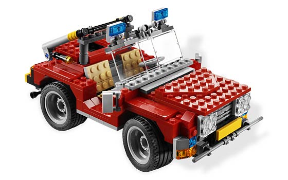 Camión de Rescate de Bomberos ( Lego 6752 ) imagen c
