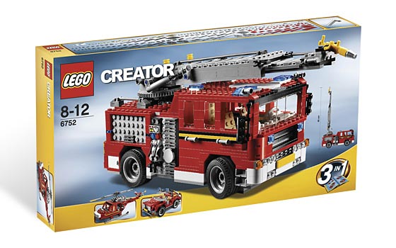 Camión de Rescate de Bomberos ( Lego 6752 ) imagen d