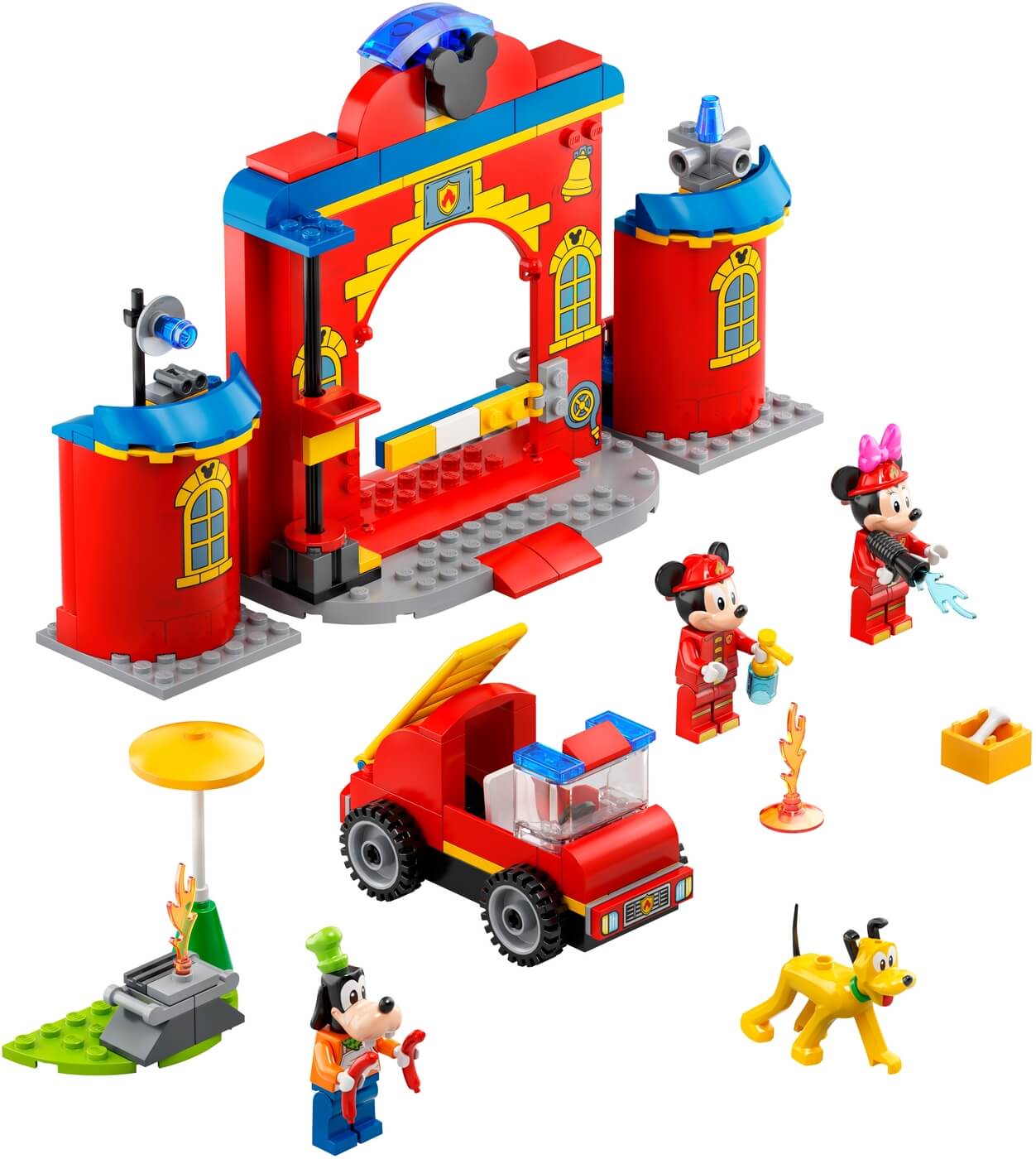 Parque y Camion de Bomberos de Mickey y sus Amigos ( Lego 10776 ) imagen b