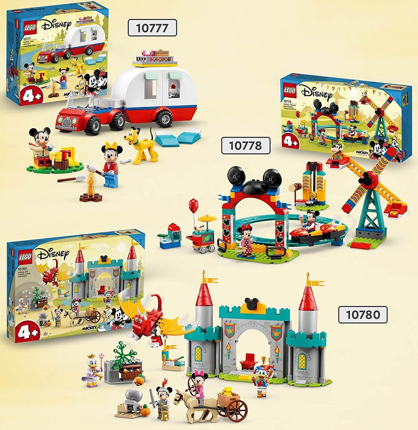 Excursion de Campo de Mickey Mouse y Minnie ( Lego 10777 ) imagen e