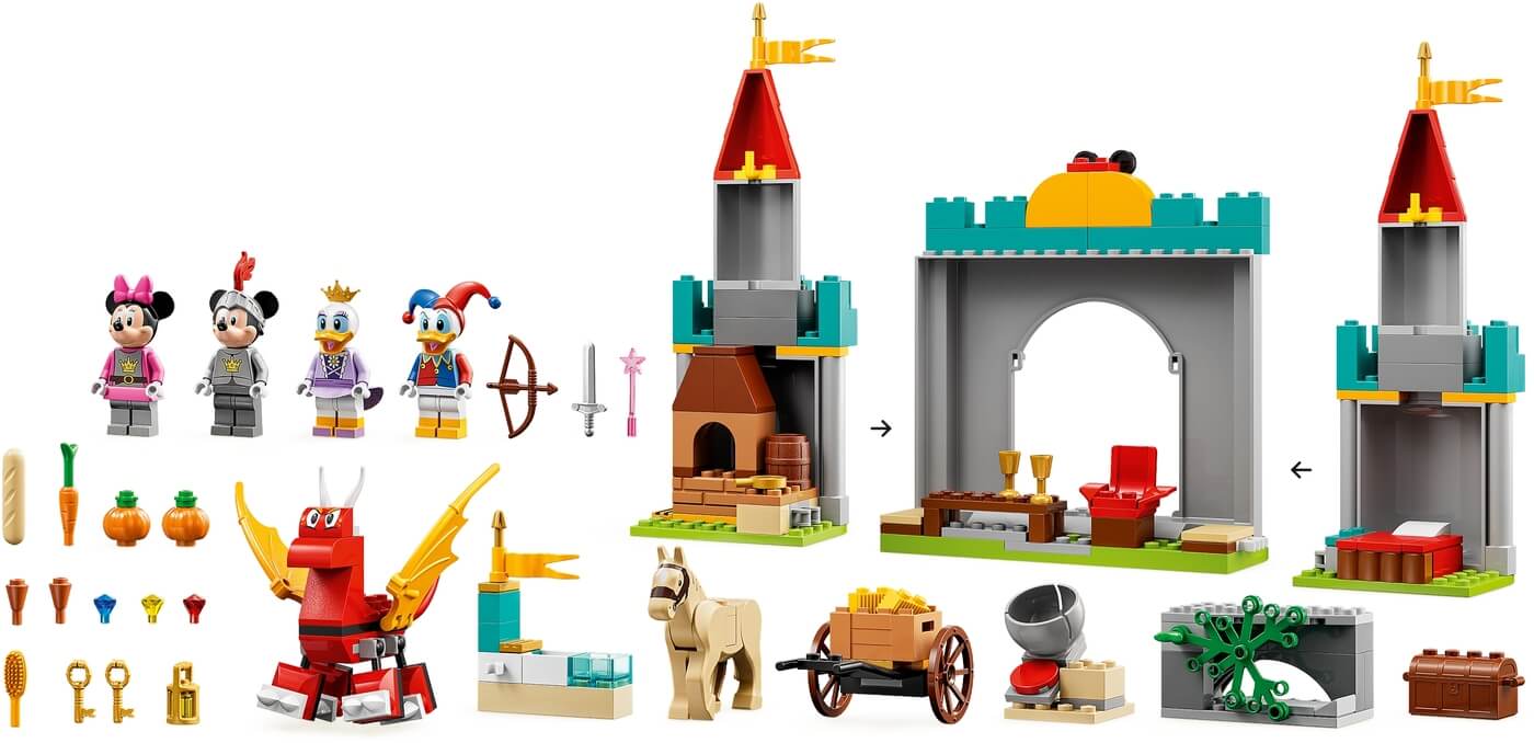 Mickey y sus Amigos Defensores del Castillo ( Lego 10780 ) imagen b