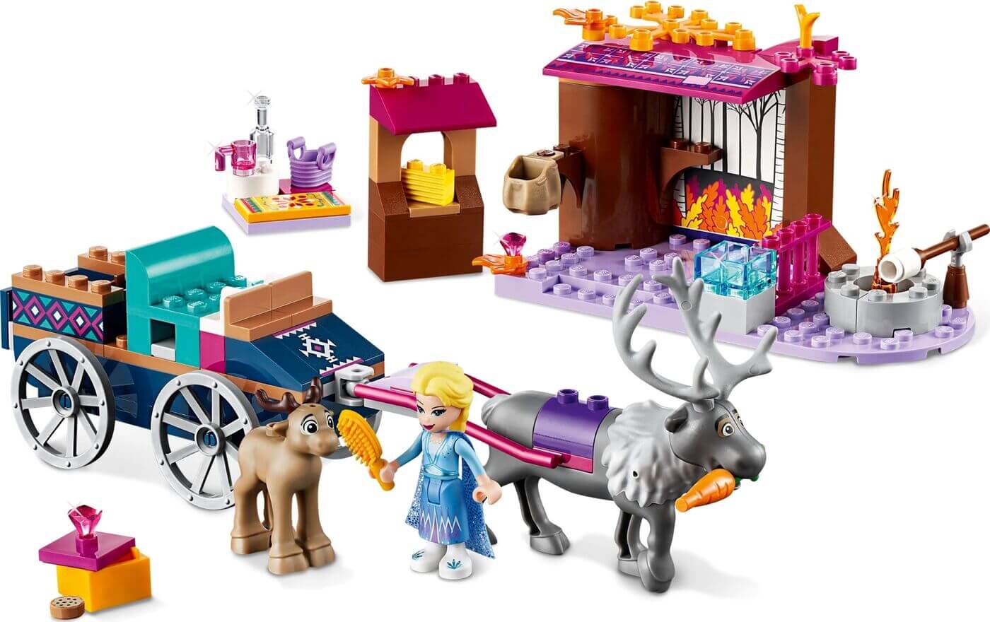 Aventura en Carreta de Elsa ( Lego 41166 ) imagen b
