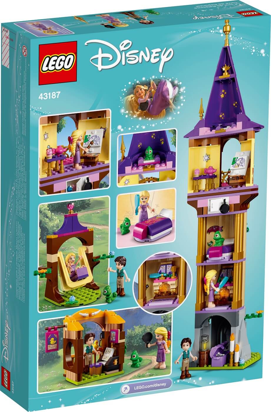 Torre de Rapunzel ( Lego 43187 ) imagen k