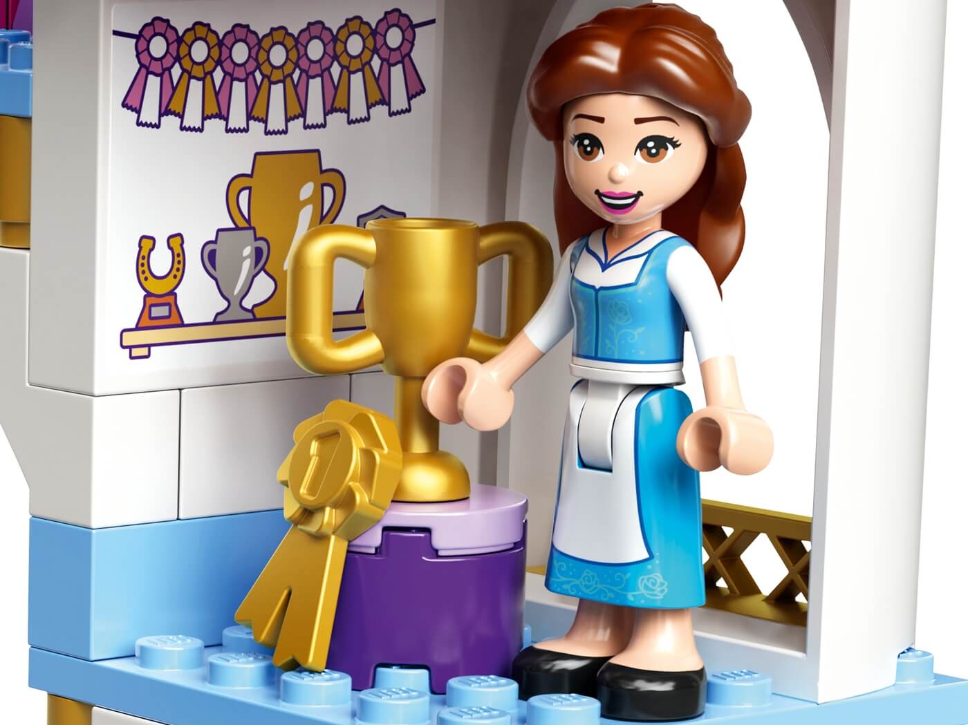 Establos Reales de Bella y Rapunzel ( Lego 43195 ) imagen d