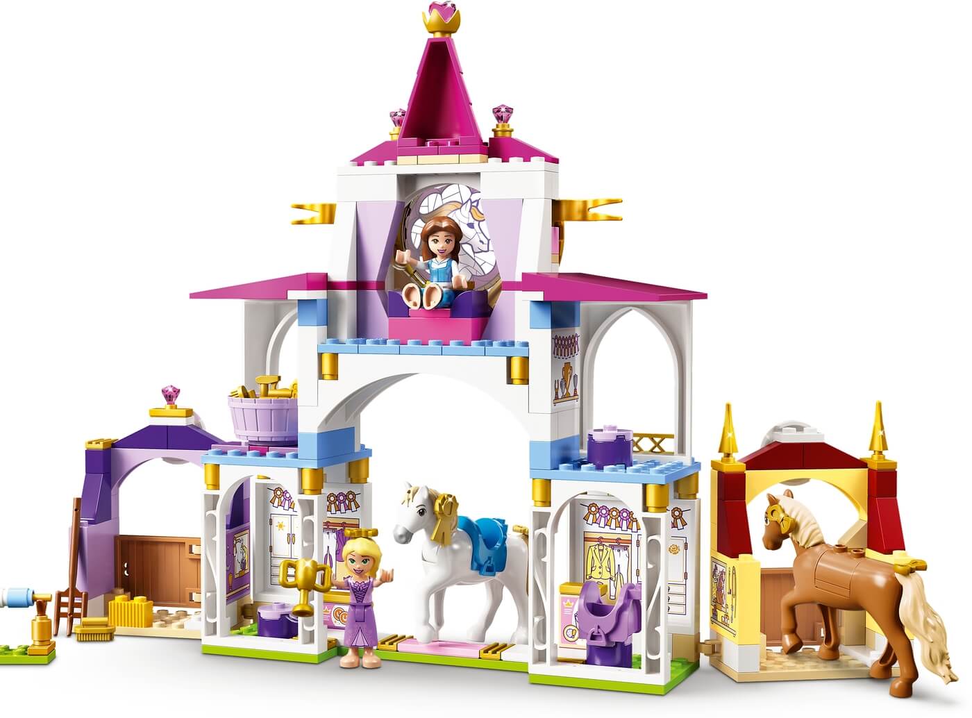 Establos Reales de Bella y Rapunzel ( Lego 43195 ) imagen g