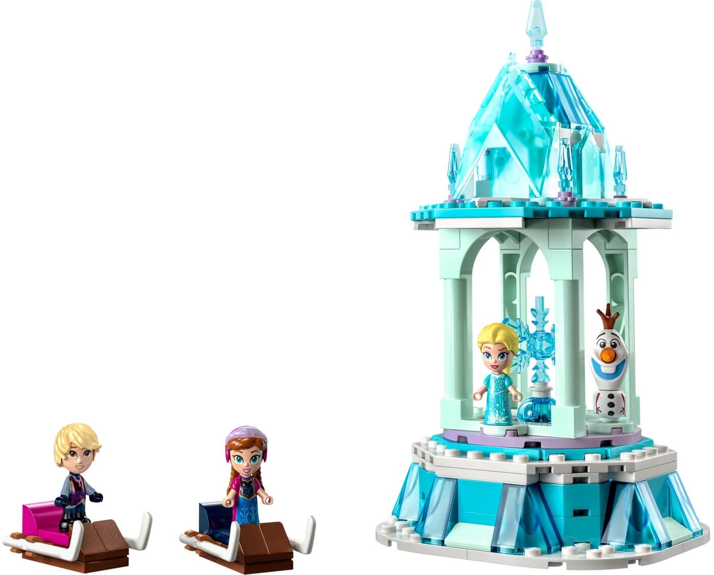 Tiovivo Magico de Anna y Elsa ( Lego 43218 ) imagen a