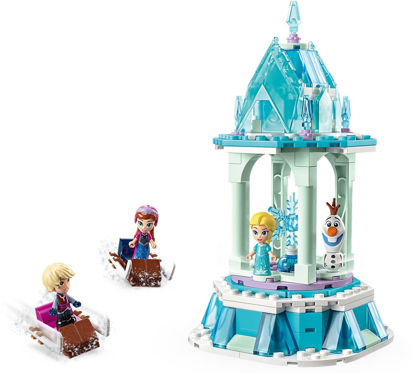 Tiovivo Magico de Anna y Elsa ( Lego 43218 ) imagen b