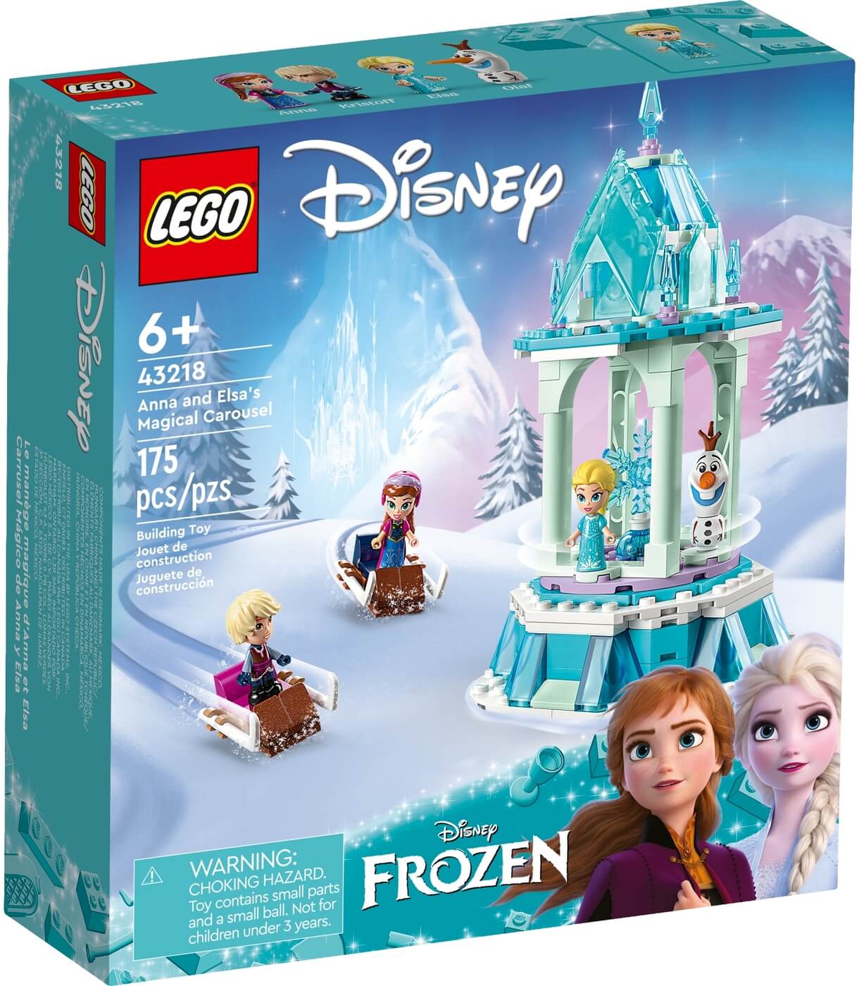 Tiovivo Magico de Anna y Elsa ( Lego 43218 ) imagen f