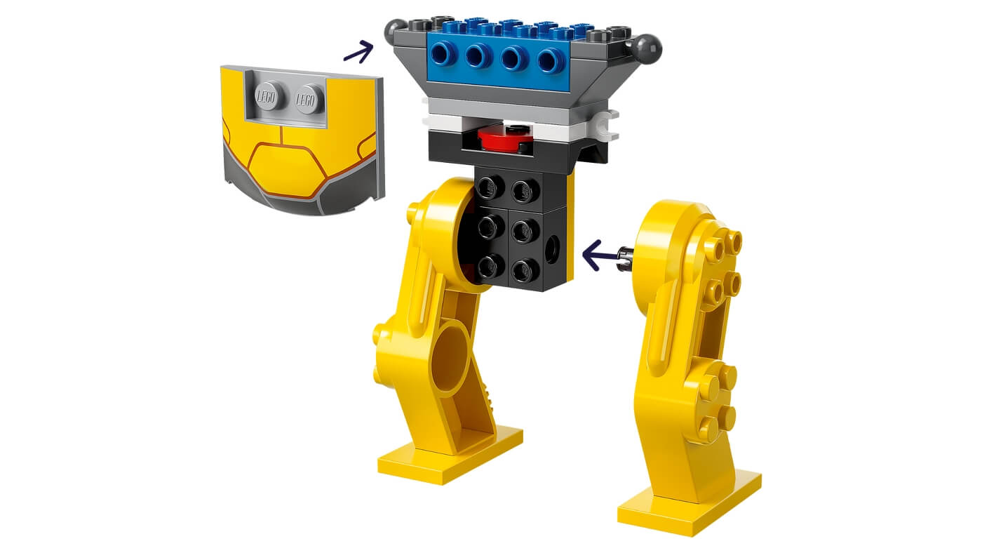 Duelo contra Zyclops ( Lego 76830 ) imagen d