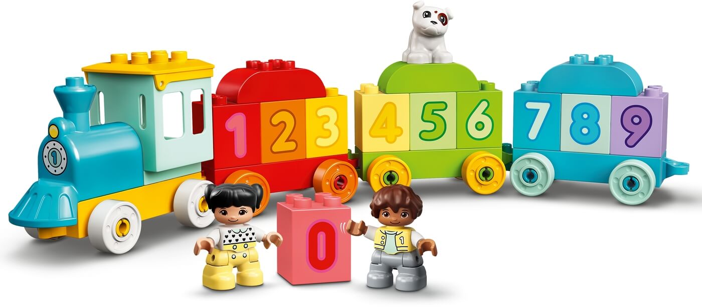 Tren de los Numeros Aprende a Contar ( Lego 10954 ) imagen a