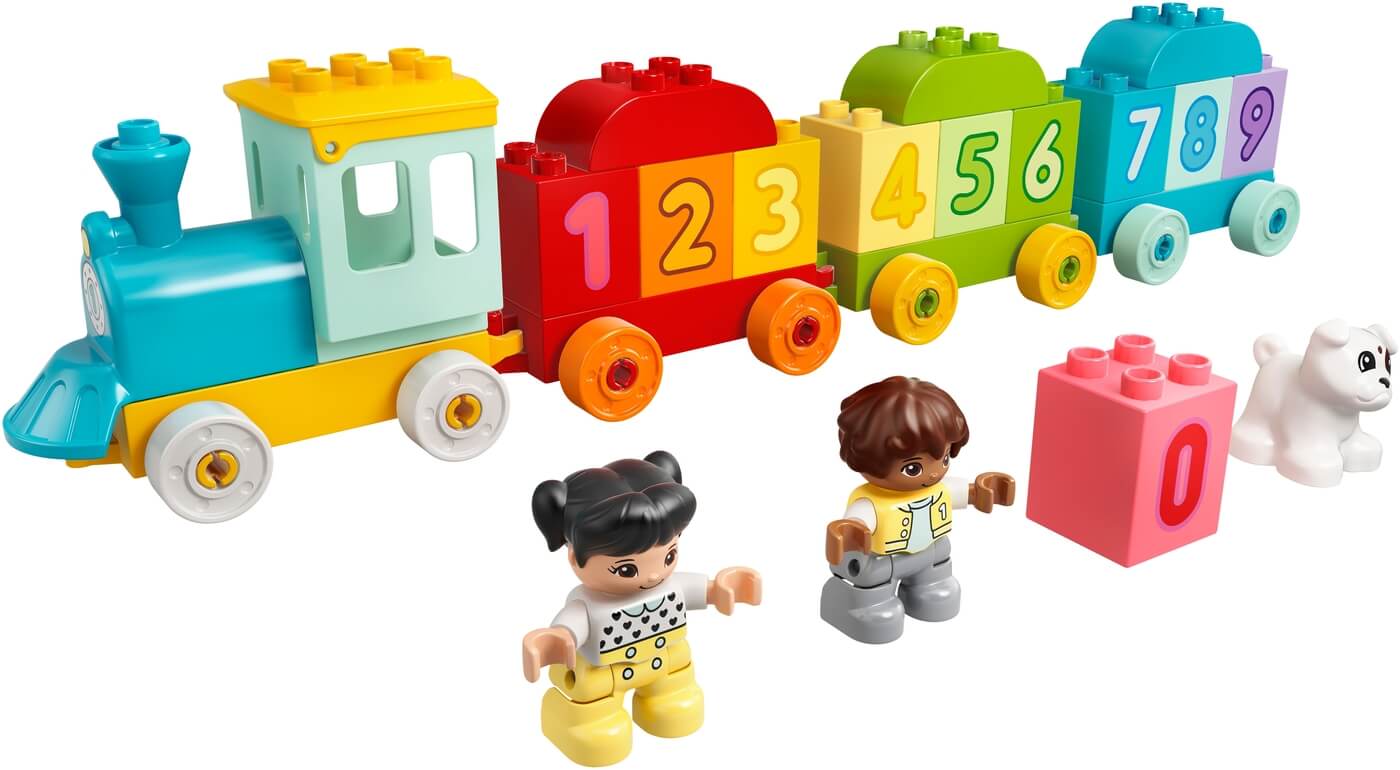 Tren de los Numeros Aprende a Contar ( Lego 10954 ) imagen b