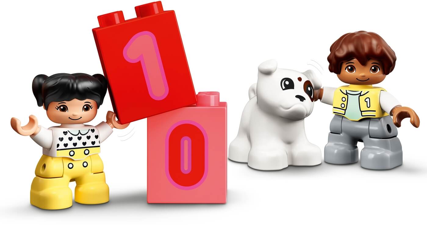 Tren de los Numeros Aprende a Contar ( Lego 10954 ) imagen e