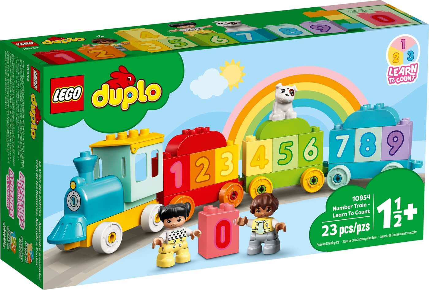 Tren de los Numeros Aprende a Contar ( Lego 10954 ) imagen g