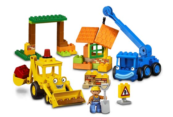 Scoop and Lofty en el Centro de Construcción ( Lego 3297 ) imagen a