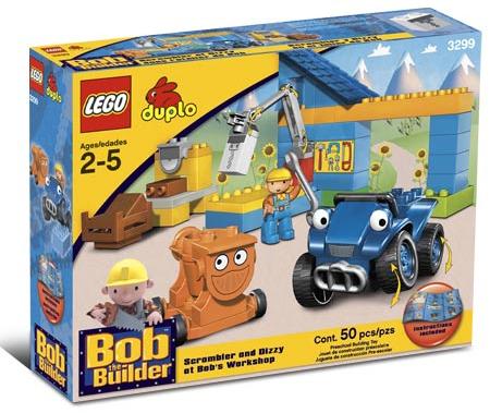 Scrambler y Dizzy en el Taller de Bob ( Lego 3299 ) imagen b