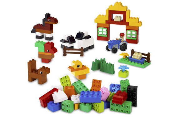 Construye una granja ( Lego 5419 ) imagen a