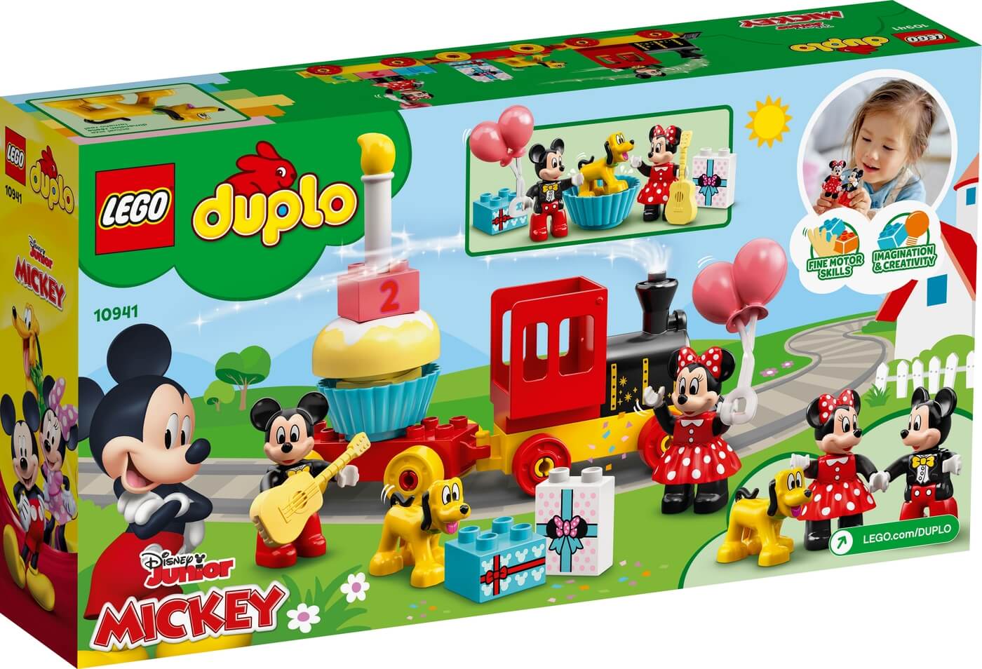 Tren de Cumpleaños de Mickey y Minnie ( Lego 10941 ) imagen g