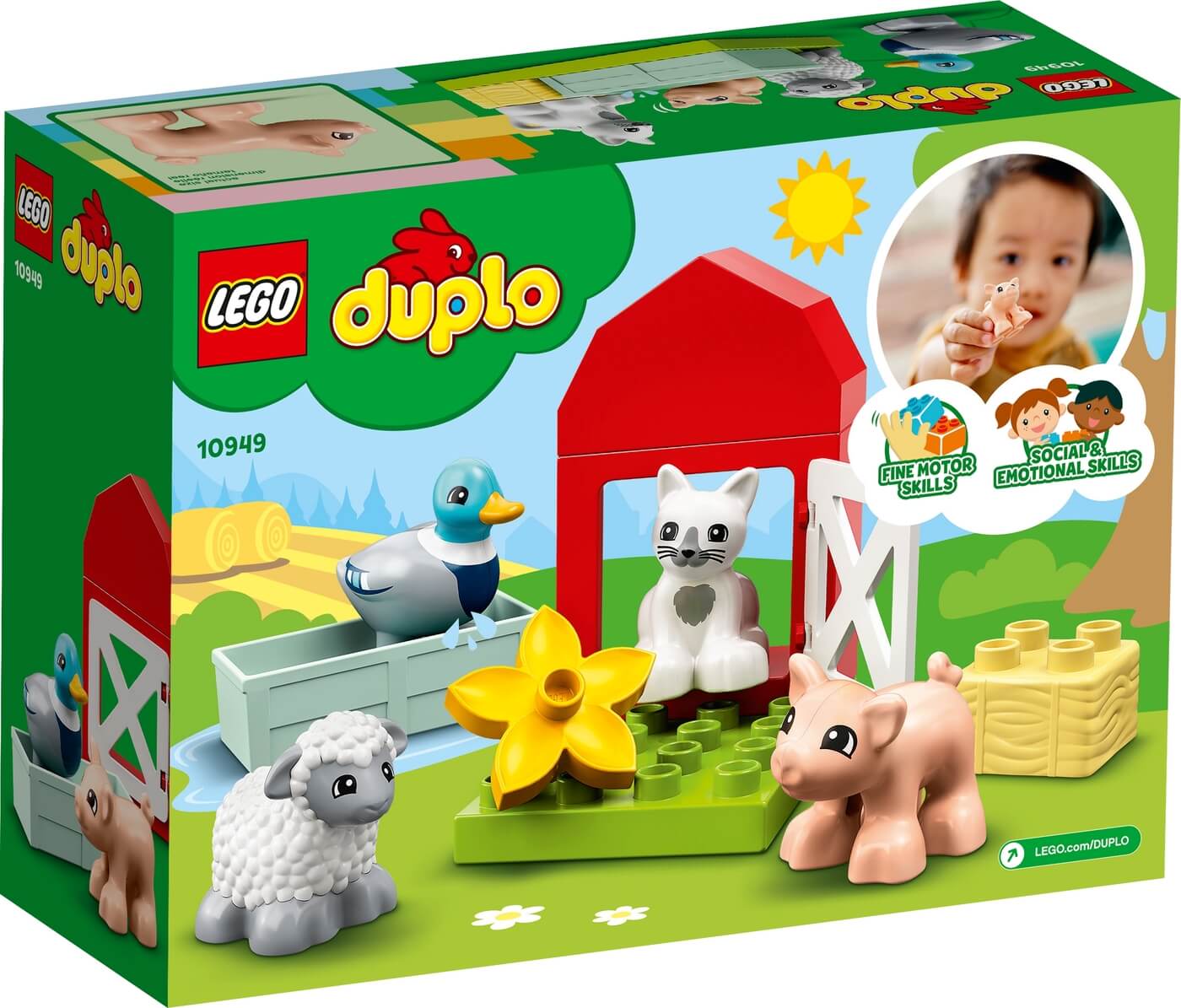 Granja y Animales ( Lego 10949 ) imagen e