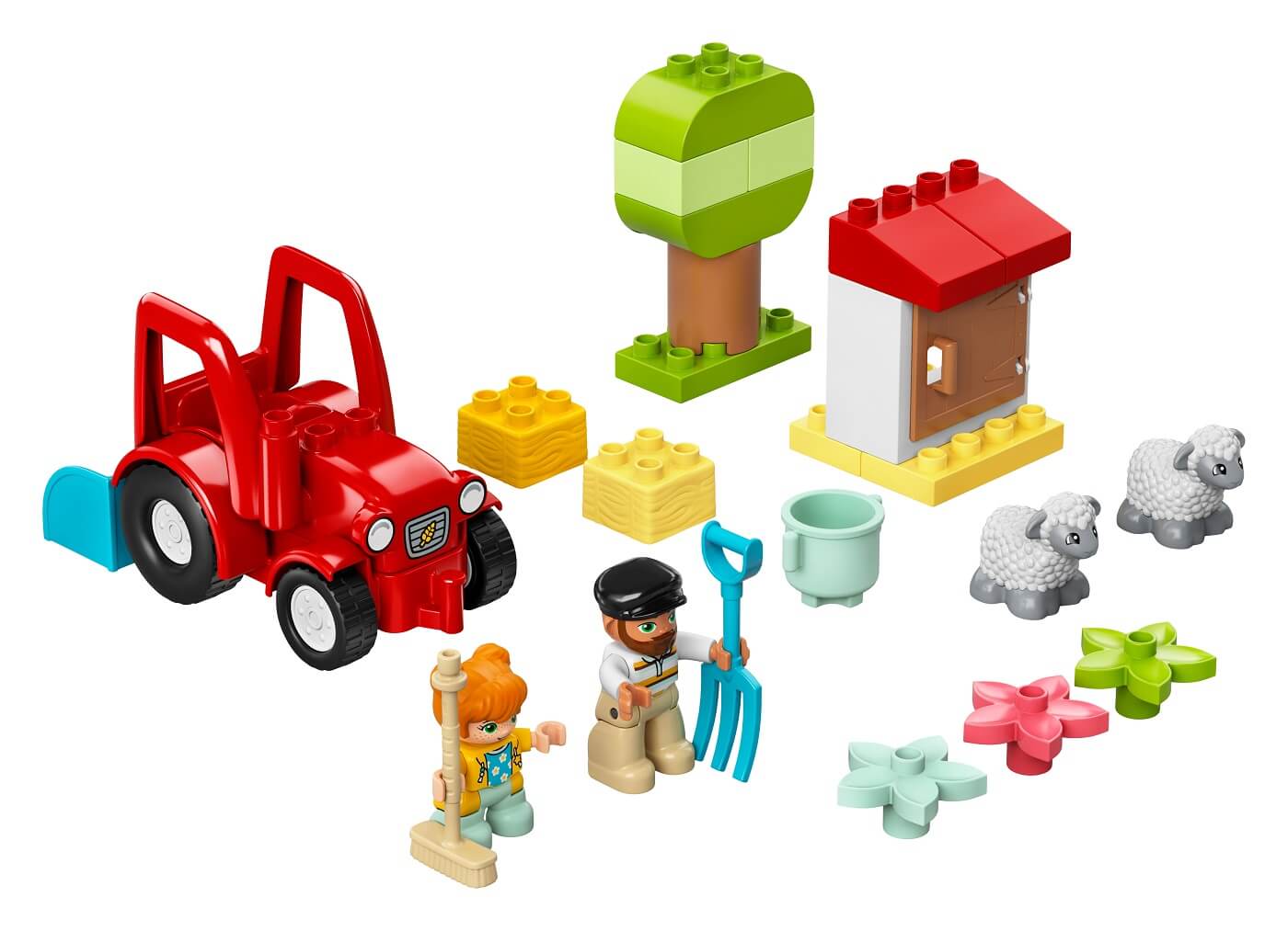 Tractor y Animales de la Granja ( Lego 10950 ) imagen a