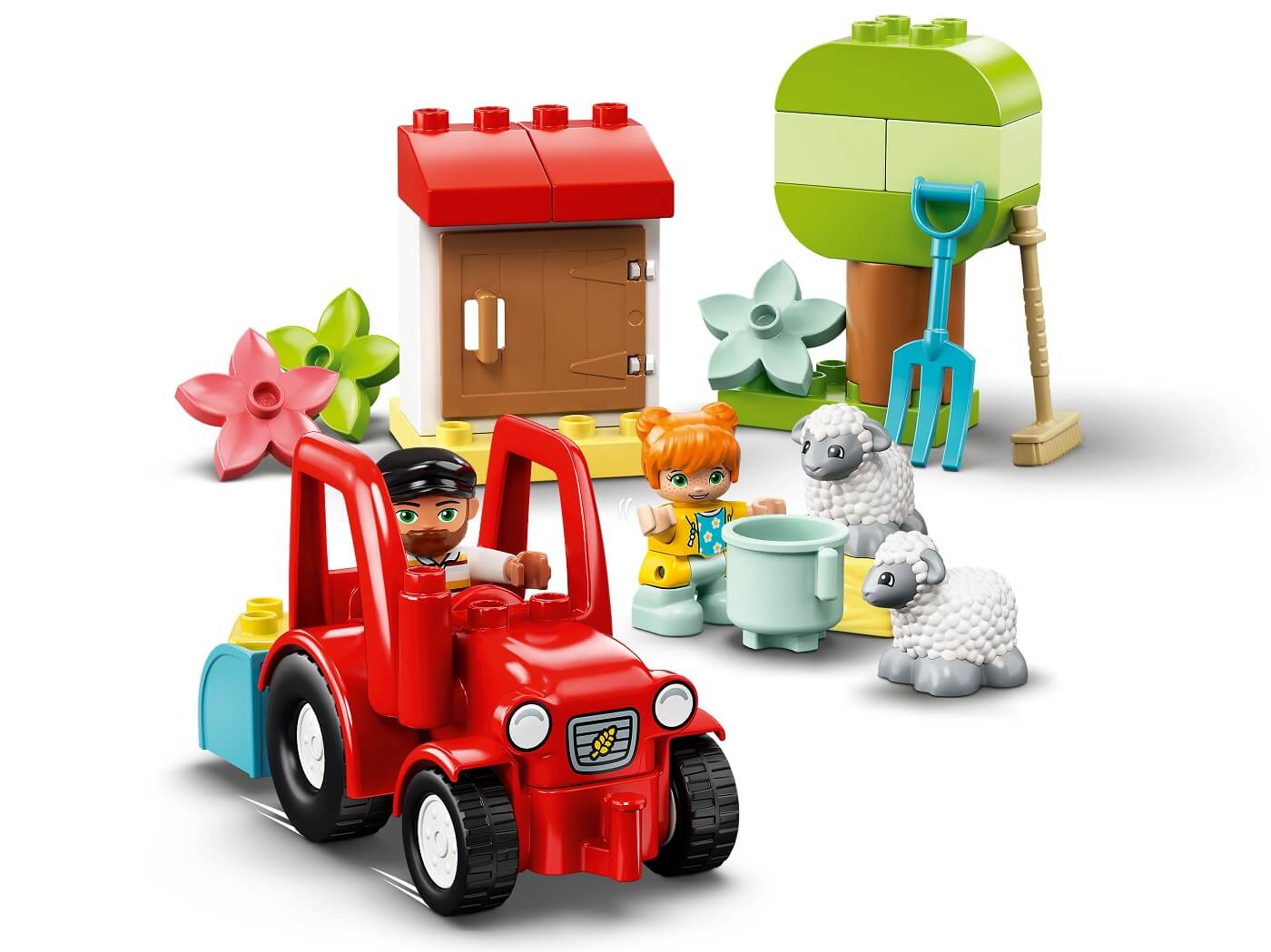Tractor y Animales de la Granja ( Lego 10950 ) imagen b