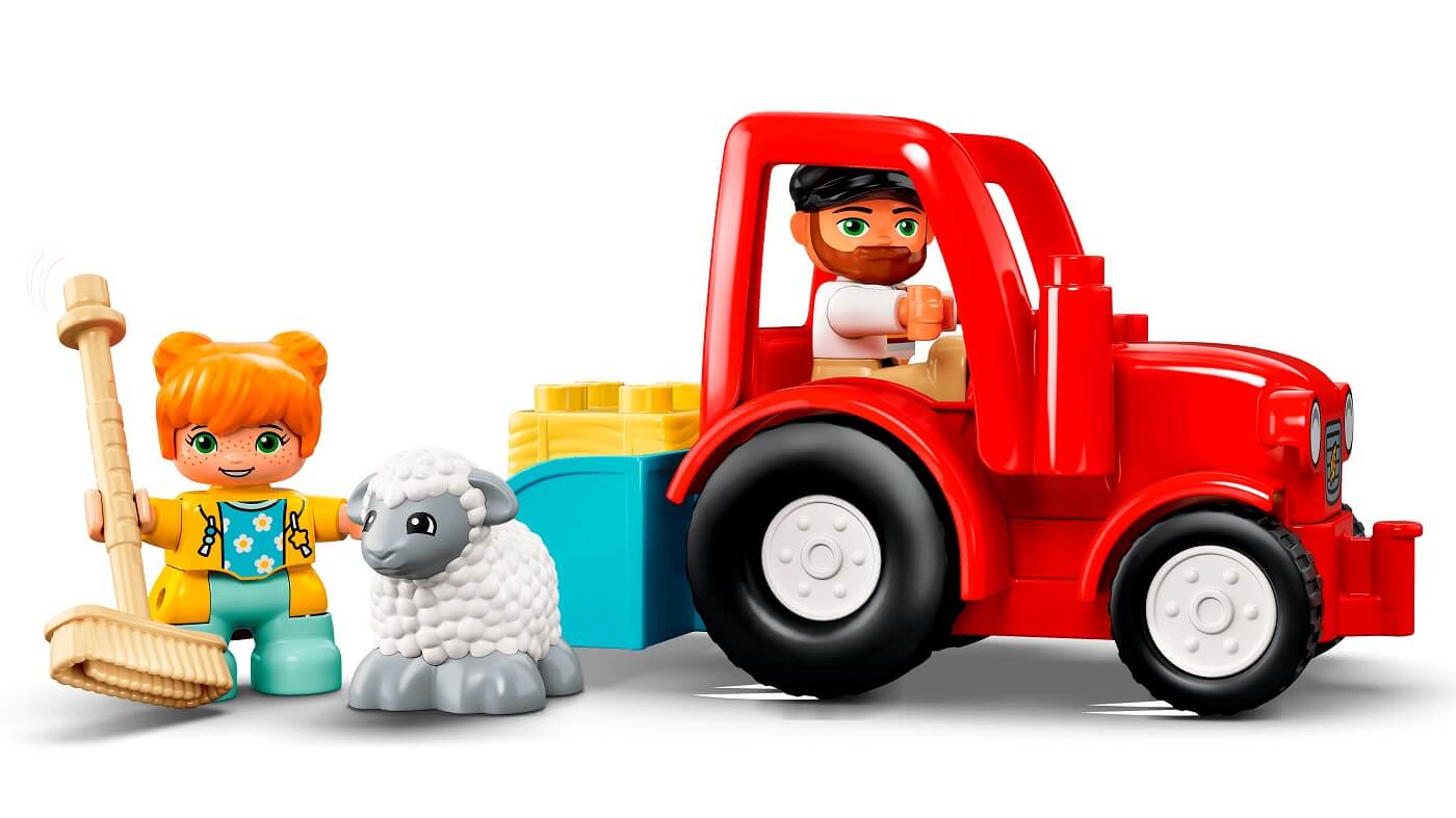 Tractor y Animales de la Granja ( Lego 10950 ) imagen c