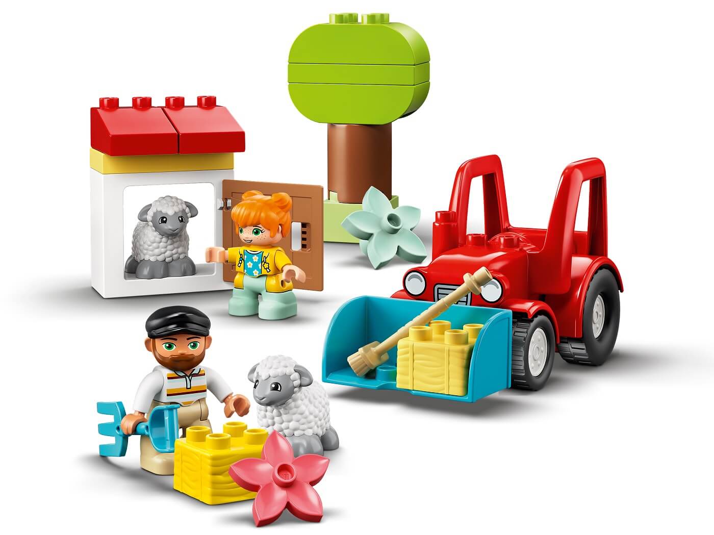 Tractor y Animales de la Granja ( Lego 10950 ) imagen g