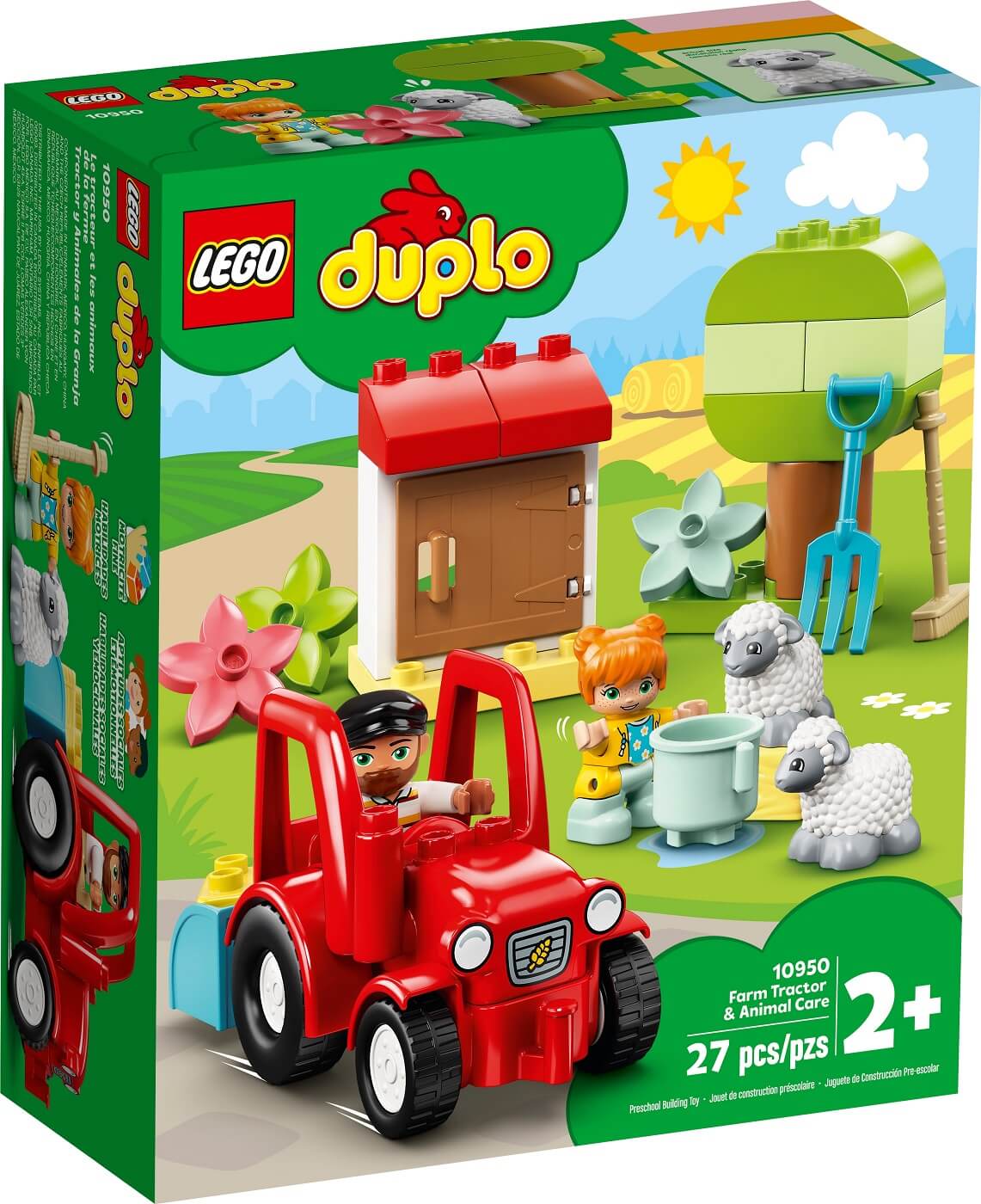 Tractor y Animales de la Granja ( Lego 10950 ) imagen i