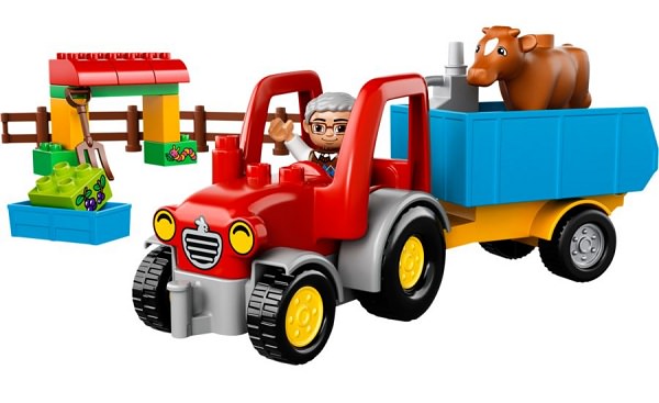 El Tractor de la Granja ( Lego 10524 ) imagen a