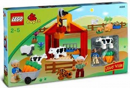 Pequeña granja ( Lego 4686 ) imagen c
