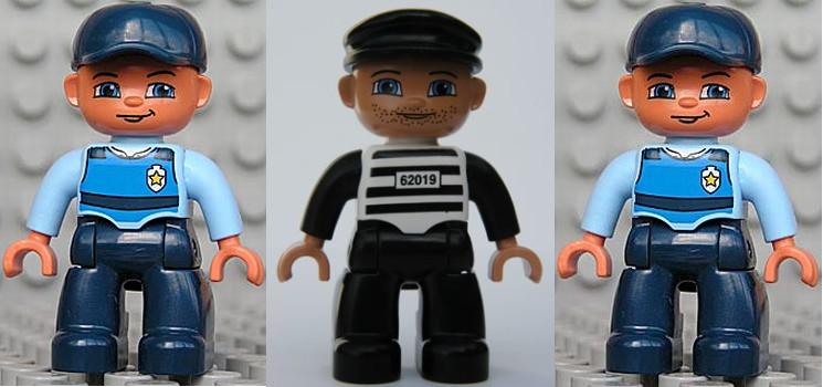Barco de policía ( Lego 4861 ) imagen b