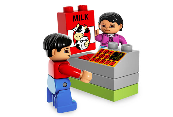Supermercado ( Lego 5604 ) imagen b