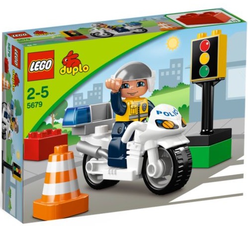 Moto de Policía ( Lego 5679 ) imagen d