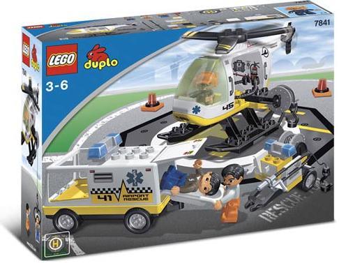 Lego Helicóptero de Rescate y ambulancia (Lego 7841) Juguetes Juguetodo